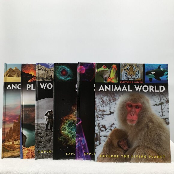 Explore the Living Planet Question and Answer Hardcover Books Lot of 6 - Picture 1 of 13